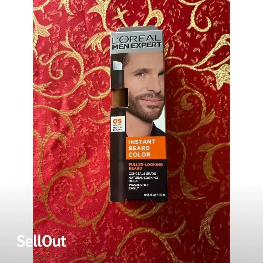 L'Oreal Men Expert Instant Beard Color Dark & Light Medium Brown